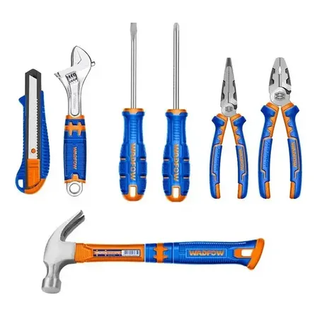 Kit De Ferramentas 7 Peças Wadfow Whs5307 Profissional Azul-marinho
