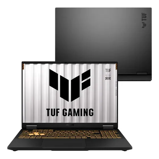 Notebook Asus Tuf Gaming F16 Fx608jhr Nvidia Rtx 5050 Intel Core I7 14650hx 16gb Ram 512gb Ssd Windows 11 Home Tela 16 165hz Nível Ips Cinza - Rv016w