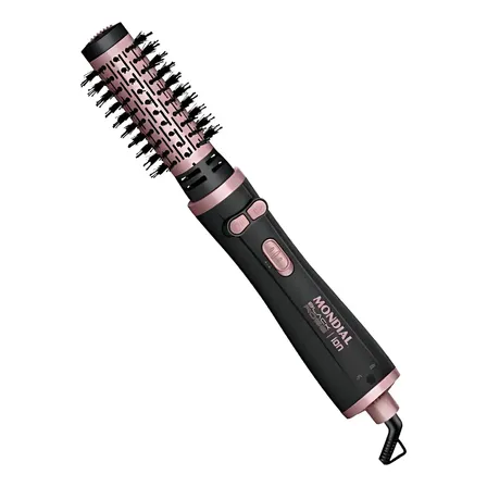 Escova Rotativa Mondial 3 Em 1 Tourmaline Ions Bivolt