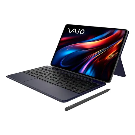 Tablet Vaio Tl12 8gb Ram 256gb Octa-core Tela Amoled 12.6 2.5k Com Teclado De Conexão Inteligente E Caneta Ativa 5g Wifi Câmera 13mp + Selfie 12mp 10.090mah Android 15 Preto