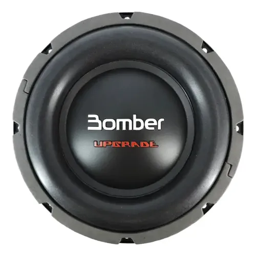 Bomber Upgrade 8pol Alto Falante Subwoofer 400 Wrms 4 Ohms Cor Preto