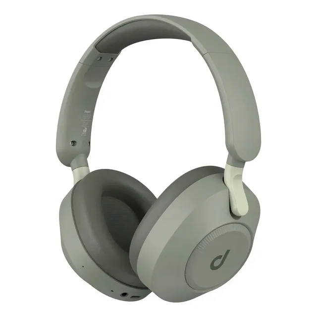Headphone Dapon H02d Pro Anc Over Ear Bluetooth 6.0 Cancelamento De Ruído Cor Verde
