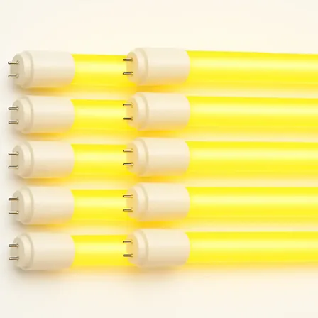 Kit 10 Lampada Led Tubular T8 18w Amarela G13 110v/220v Branco Cod: Alut001635-10 Alut By Avant