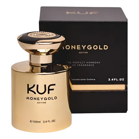 Perfume Masculino Kuf Moneygold 100ml Importado