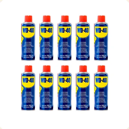 Wd-40 Kit 10 Spray Desengripante Lubrificante Multiuso 300ml