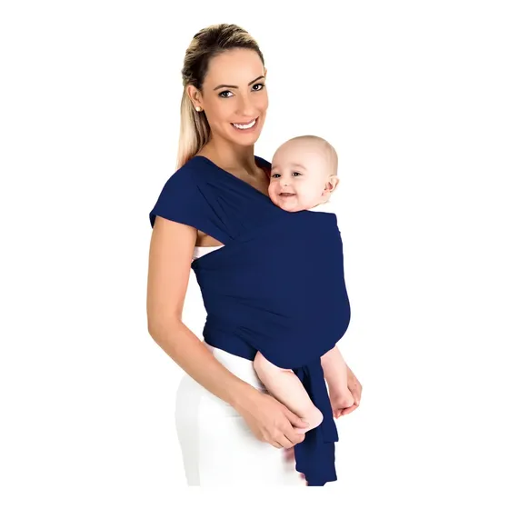Full: Baby Slim Mamãe Canguru Seu Bebê Vai Amar Esse Carinho Cor Azul-marinho