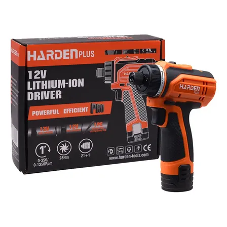 Chave De Fenda Sem Fio Laranja 12v