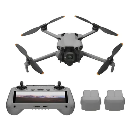 Drone Dji Mini 5 Pro Fly More Combo Controle Tela 3 Baterias Branco