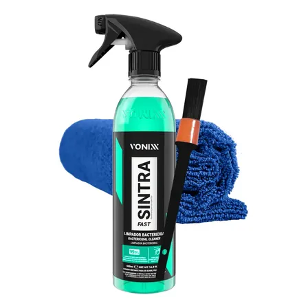 Limpeza Interna Bactericida Sintra Fast Vonixx 500ml Pincel e Microfibra
