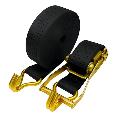 Cinta Com Catraca S-forte 10m 5t Preto Alta Resistência Para Cargas