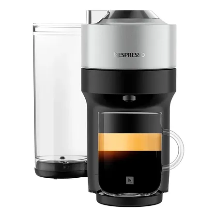 Cafeteira Nespresso Premium Vertuo Pop+ Prata Prateado 220v