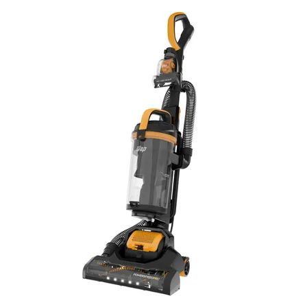 Aspirador De Pó Vertical 2 Em 1 Wap Power Speed Pro 2200w 4 Litros Com Mangueira Extensiva E Escova Rotativa Preto E Amarelo 127v
