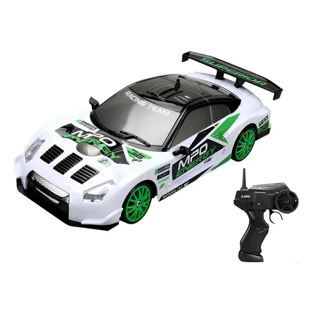 Carro Carrinho Controle Remoto Drift 4x4 Extra Cor Branco