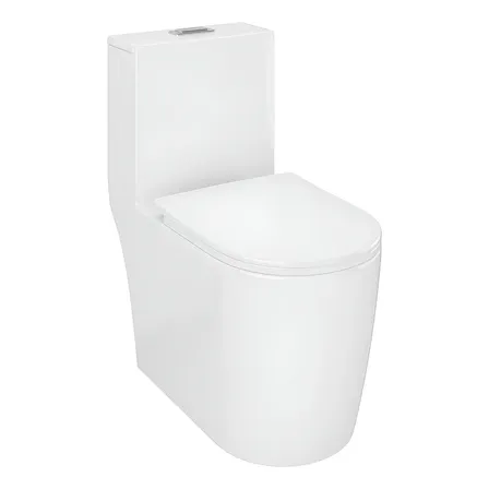 Vaso Sanitário Cerâmica Monobloco Modelo Petrus - Vab0036 - Branco