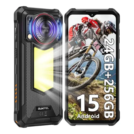 Cat S30 Oukitel Wp53 Pro 24gb 256gb Robusto Nfc Prova Agua Dual Sim Som De Qualidade Lanterna Poderosa Preto