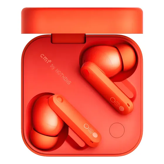 Fones de ouvido sem fio Cmf Buds Pro 2 Áudio de alta resolução com laranja Ldac, cor laranja