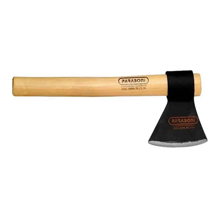Machadinho Manual Paraboni Cabo Madeira 33cm 640g Para Carpintaria E Jardim