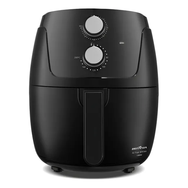 Fritadeira Elétrica Britânia Bfr36a Silverstone 4,2l 1500w - Preto 220v