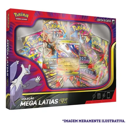 Copag Box Pokémon 2025 Pikachu Latias Brasil