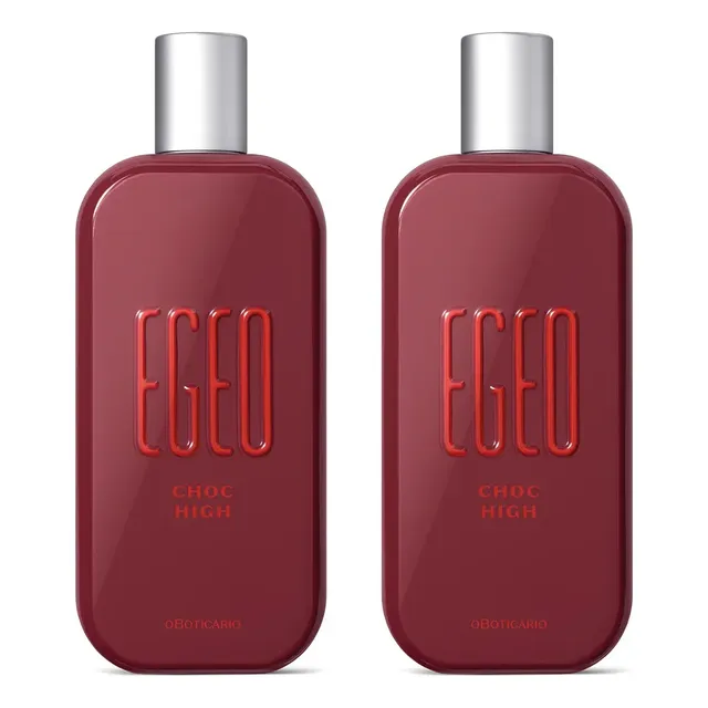 Combo Egeo Choc High Desodorante Colônia 90ml (2 itens)