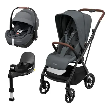 Carrinho Leona² Pebble Pro 360 - Maxi-cosi Twillic Graphite
