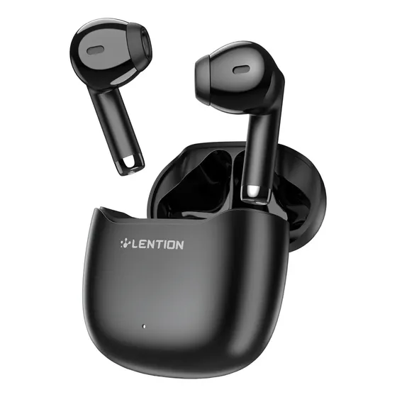 Fone de Ouvido Bluetooth 6.0 TWS 28h Bateria Som Imersivo Conexão Rápida Compatível iPhone/Android Samsung Xiaomi Preto