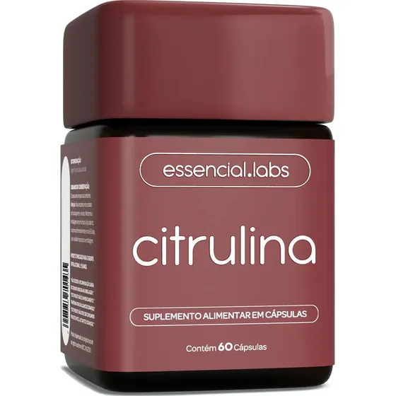 Citrulina (l-citrulinilarginina) - Fórmula Avançada Para O Desempenho Físico - 60 Cápsulas Sem Sabor