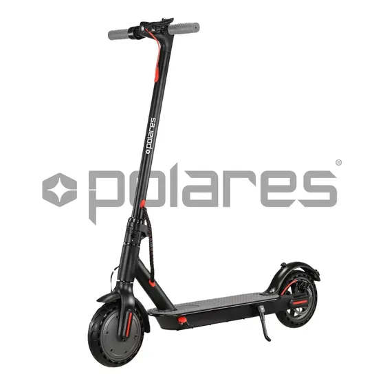 POLARES Z20 Patinete Elétrico Premium 500w Pneu Aderente Velocidade Máxima 32km/h Motorizado Até 30km De Autonomia Polares Cor Preto