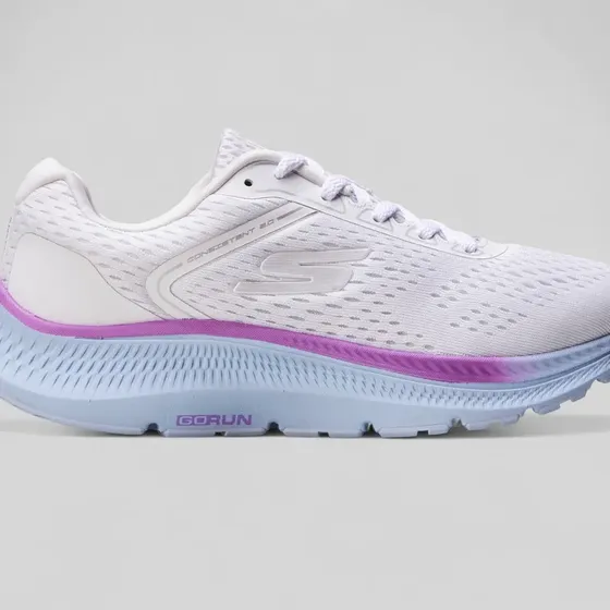 Tênis Feminino Go Run Consistent 2.0 Skechers Branco Lisa 37 Br