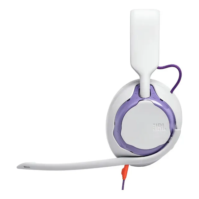 Headset Gamer Jbl Quantum 250 Com Fio E Microfone Removível, Branco