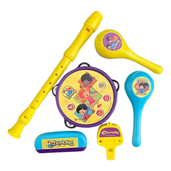 Brinquedo Musical, Kit Amizade 2, 3 Palavrinhas - Yes Toys Multicolor