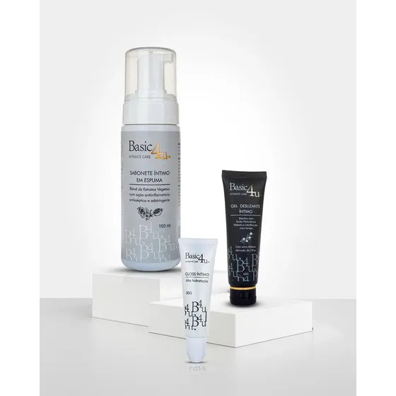 Kit Antiressecamento Íntimo Basic4u