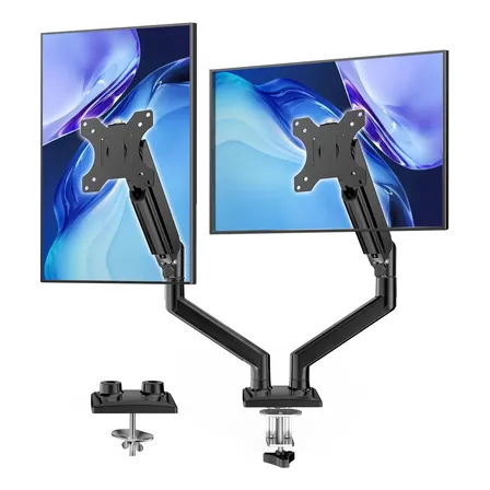 Suporte Monitor Duplo Articulado Vesa Para Mesa 2 Monitores