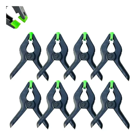 Kit 8 Grampos De Pressão Multiuso 4 Pol Marceneiro Reforçado