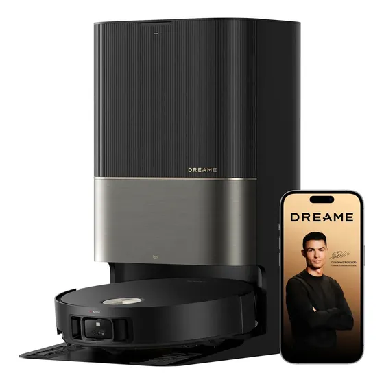 Aspirador Dreame Robot Vacuum X50 Ultra, Cor: Preto E Preto 127v