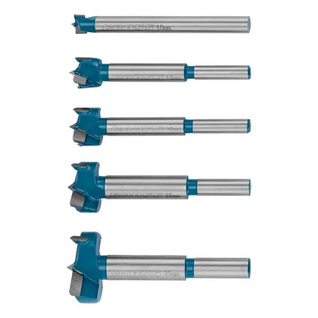 Jogo Brocas Forstner Madeira Cilindrica 10-35mm 5pcs Gross