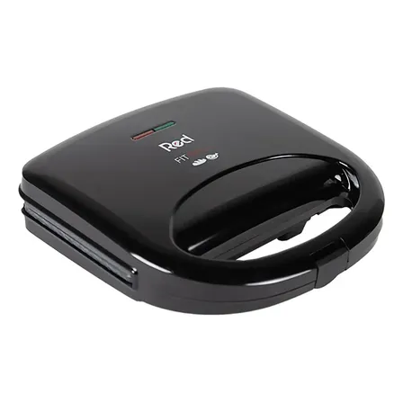 Sanduicheira E Grill Red Mobile Fitgrill Para 2 Sanduíches Preta 750w Preto 127v