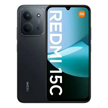 Celular Xiaomi Redmi 15c 256gb 8gb Ram Preto Midnight Black
