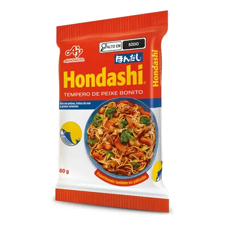 Tempero à Base de Peixe Ajinomoto Hondashi Pacote 60g