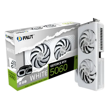 Placa De Vídeo Palit Nvidia Rtx 5060 Dual Oc 8gb Gddr7