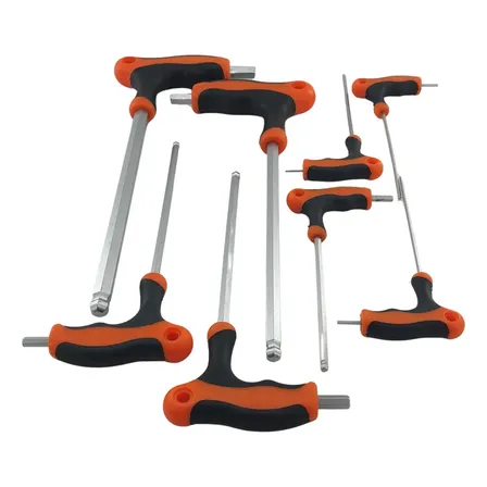 Kit Jogo De Chaves Allen T Abauladas 8 Pçs Cr-v 2 À 10mm Preto