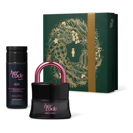 O Boticário Her Code Touch Limited Edition Feminino Eau De Parfum Spray