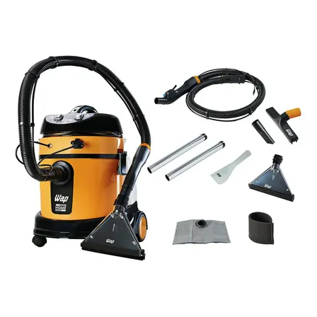 Extratora De Estofado E Carpete Home Cleaner 1600w Wap Cor Amarelo 20l Wap Amarelo/preto 127v
