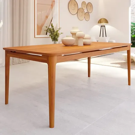 Mesa De Jantar 8 Lugares 210cm Miriti Cabecasa