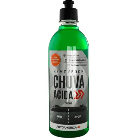 Limpador De Vidros Removedor Chuva Ácida Autoamerica 500ml