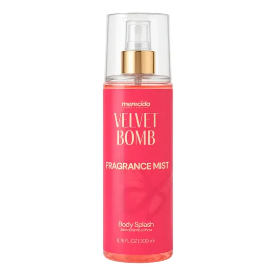 Body Splash Velvet Bomb - Colônia 200ml