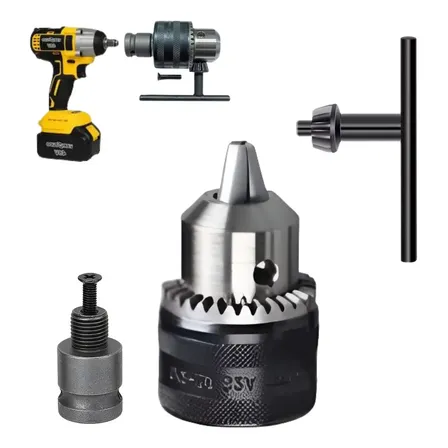 Mandril 13mm Com Adaptador Sds Plus Para Chave De Impacto E Martelete Converte Em Furadeira 1/2 Klm