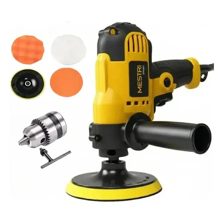 Politriz Lixadeira Multifunções Automotiva Profissional 50hz-60hz 5000rpm Com Mandril 5 Polegadas Furadeira Parafusadeira Mestri M-301