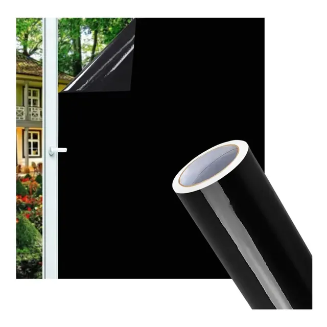 Papel Adesivo Envelopar Geladeira Fogão Prata Tipo Inox 3mt Cor Preto Blackout