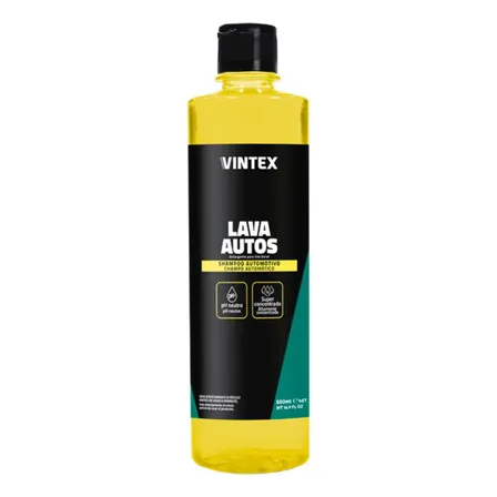 Lava Auto Shampoo Automotivo Vintex 500ml Vonixx Super Conce